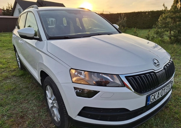 Skoda Karoq cena 67900 przebieg: 206000, rok produkcji 2018 z Przecław małe 407